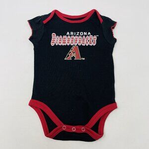 MLB Genuine Merchandise Baby Girls 3-6 Months Arizona Diamondbacks Bodysuit 1375